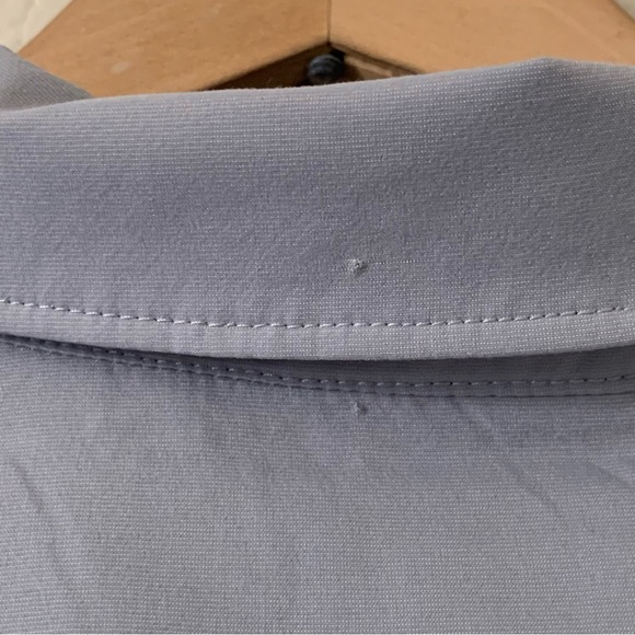 L.L. Bean Men’s XLT XL Tall Gray Tropicwear Pro Long Sleeve Shirt Sunsmart FLAWS - Picture 9 of 10